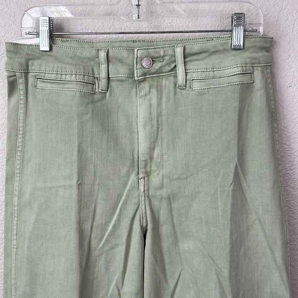 OAT New York Cropped High Rise Wide Leg Jeans Size 30 - Picture 4 of 9